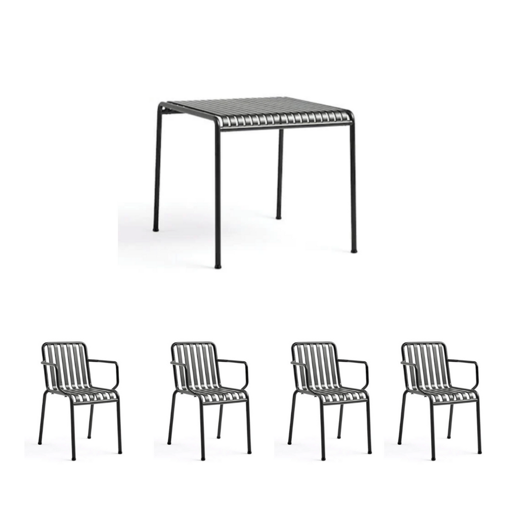 Palissade Outdoor Table & Armchair Bundle